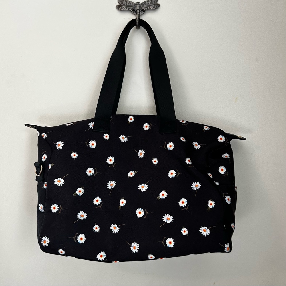 Alice & Olivia Convertible Daisy Print Duffel Bag